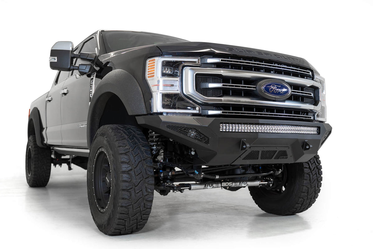 2020-2022 Ford Super Duty F-250 F-350 Stealth Fighter Front Bumper Addictive Desert Designs-4