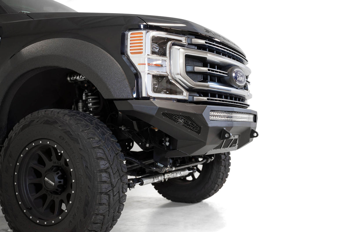 2020-2022 Ford Super Duty F-250 F-350 Stealth Fighter Front Bumper Addictive Desert Designs-9