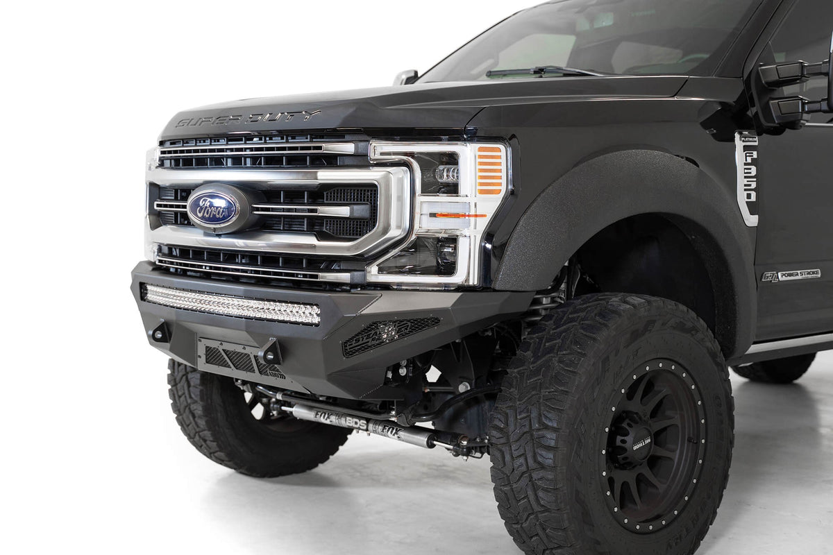 2020-2022 Ford Super Duty F-250 F-350 Stealth Fighter Front Bumper Addictive Desert Designs-10