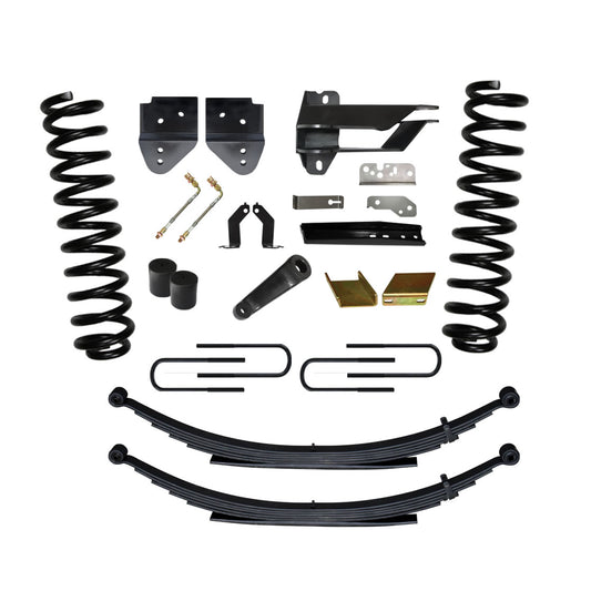 Lift Kit 6 Inch Lift Includes Front Coil Springs Rear Leaf Springs 17-19 Ford F-250/ F-350 Super Duty Diesel Skyjacker
