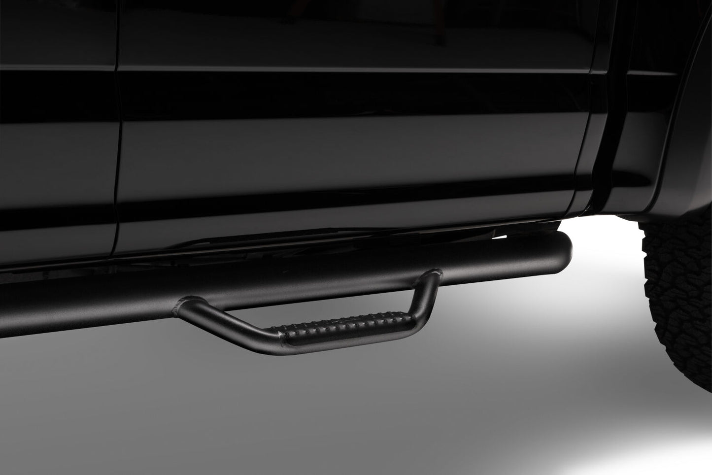 Nerf Step Bar Cab Length (2 Steps per Side) 2017-2026 Ford F-250/F-350/F-450 Crew Cab NFab-6