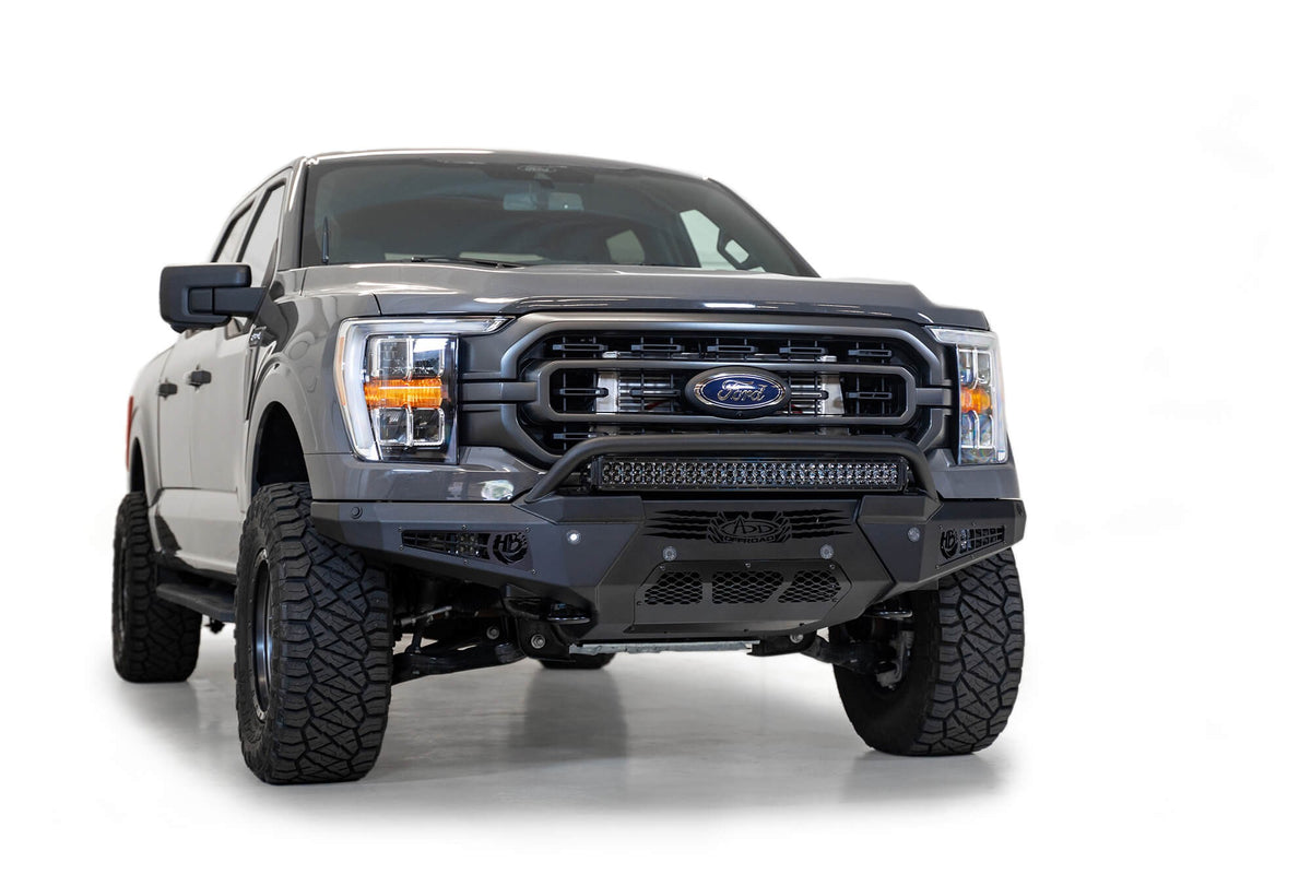 2021-2025 Ford F-150 HoneyBadger Front Bumper Addictive Desert Designs-1