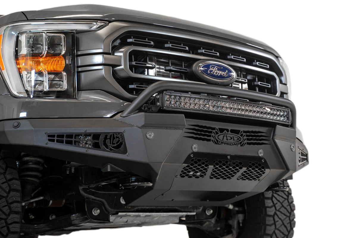 2021-2025 Ford F-150 HoneyBadger Front Bumper Addictive Desert Designs-2