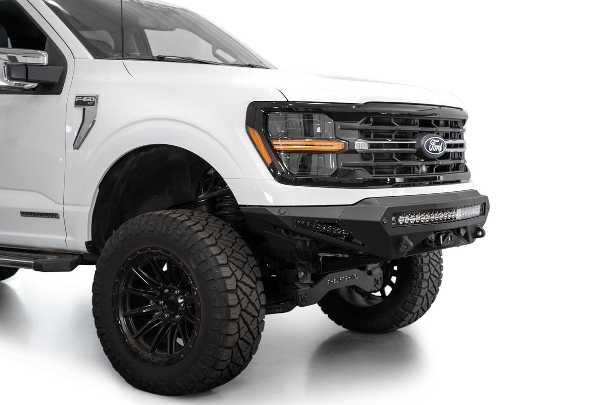 2024+ Ford F-150 Stealth Fighter Front Bumper Heavy-Duty Winch Mount Addictive Desert Designs-3