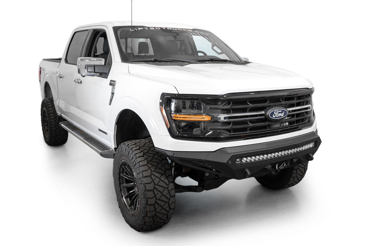 2024+ Ford F-150 Stealth Fighter Front Bumper Heavy-Duty Winch Mount Addictive Desert Designs-8