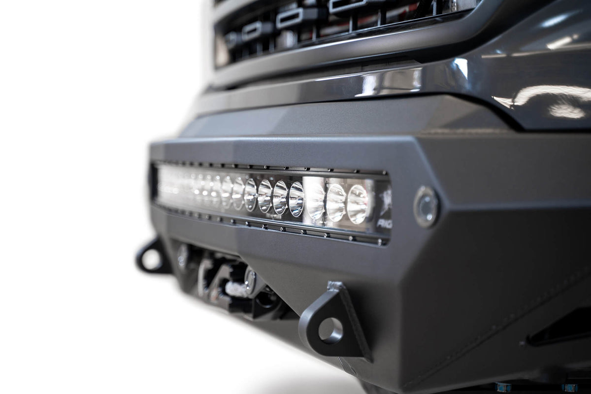 2021-2025 Ford F-150 Stealth Fighter Front Bumper With Winch Mount Addictive Desert Designs-8