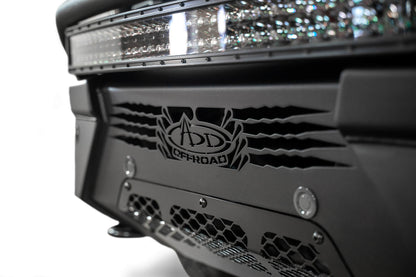2021-2025 Ford F-150 HoneyBadger Front Bumper With Top Hoop Addictive Desert Designs-2