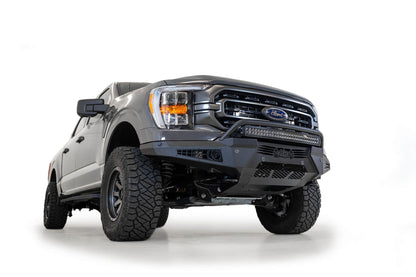 2021-2025 Ford F-150 HoneyBadger Front Bumper With Top Hoop Addictive Desert Designs-12