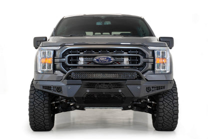 2021-2025 Ford F-150 HoneyBadger Front Bumper With Top Hoop Addictive Desert Designs-6