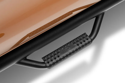 Nerf Step Bar Cab Length (2 Steps per Side) 3 Inch Main Tube Diameter 2019-2025 Ford Ranger SuperCrew Textured Black N Fab NFab