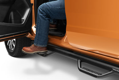 Nerf Step Bar Cab Length (2 Steps per Side) 3 Inch Main Tube Diameter 2019-2025 Ford Ranger SuperCrew Textured Black N Fab NFab-2