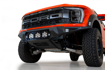 2021+ Ford Raptor Bomber Front Bumper Mounts for 3 Baja LP6 Round Lights Addictive Desert Designs-2