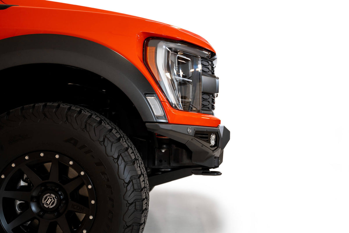 2021+ Ford Raptor Bomber Front Bumper Mounts for 3 Baja LP6 Round Lights Addictive Desert Designs-3