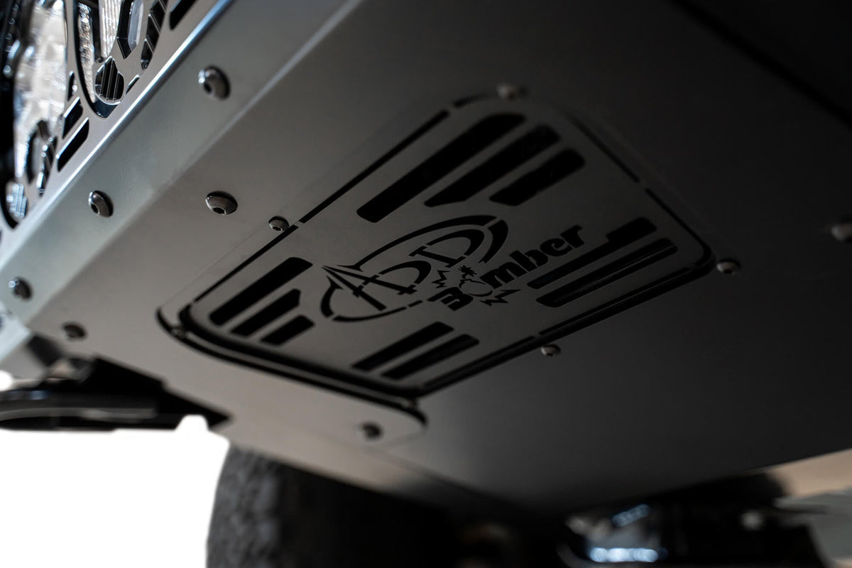 2021+ Ford Raptor Bomber Front Bumper Mounts for 3 Baja LP6 Round Lights Addictive Desert Designs-6