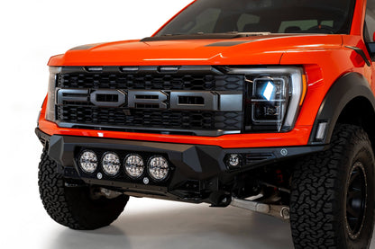 2021+ Ford Raptor Bomber Front Bumper Mounts for 4 rigid 360 6 Inch Round Lights Addictive Desert Designs-3