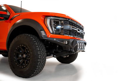 2021+ Ford Raptor Bomber Front Bumper Mounts for 4 rigid 360 6 Inch Round Lights Addictive Desert Designs-7