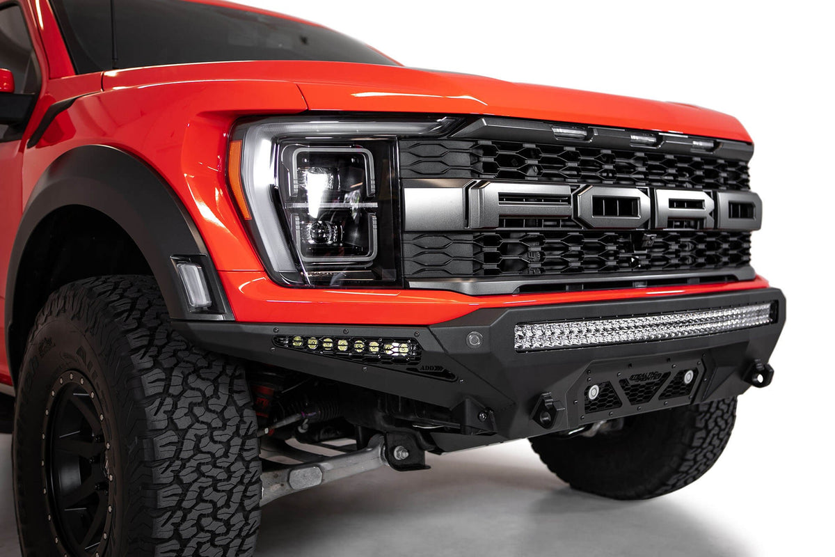 2021+ Ford Raptor Stealth Fighter Front Bumper Addictive Desert Designs-7