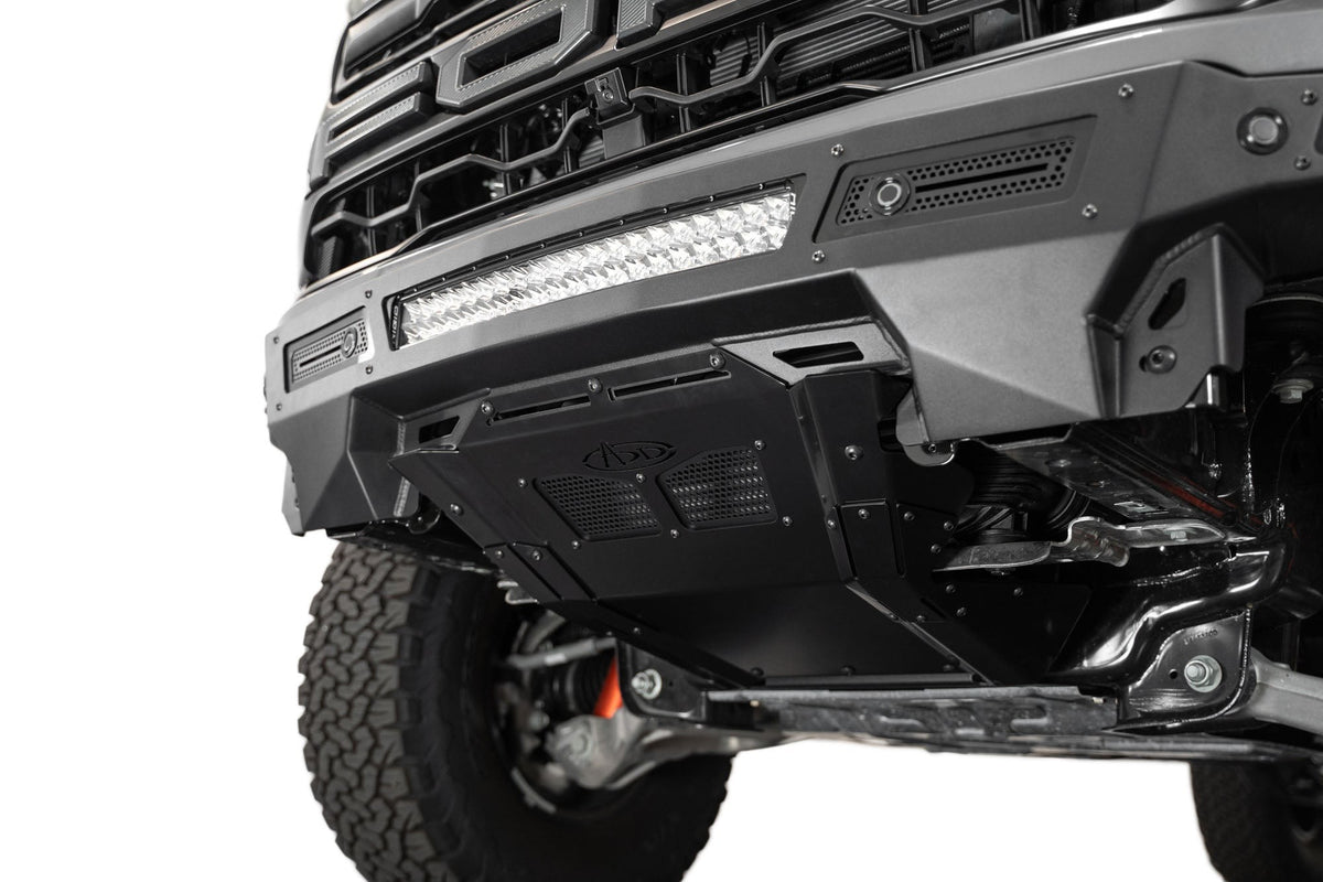 2021+ Ford F-150 Raptor Rock Fighter Front Bumper Addictive Desert Designs-3