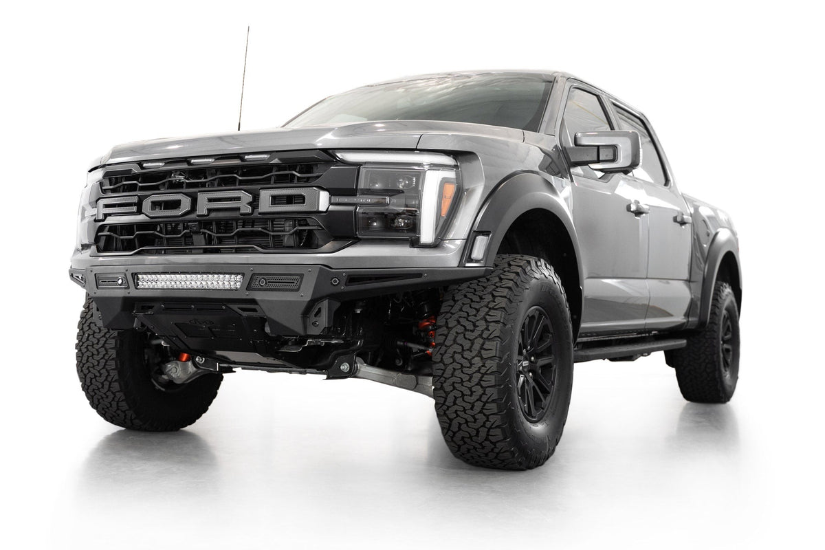 2021+ Ford F-150 Raptor Rock Fighter Front Bumper Addictive Desert Designs-4