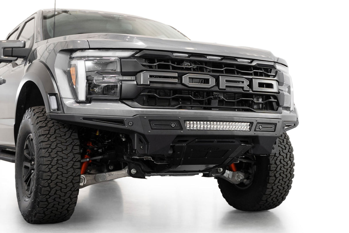 2021+ Ford F-150 Raptor Rock Fighter Front Bumper Addictive Desert Designs-5