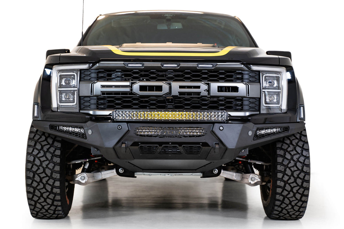 2021+ Ford Raptor HoneyBadger Front Bumper Addictive Desert Designs-1