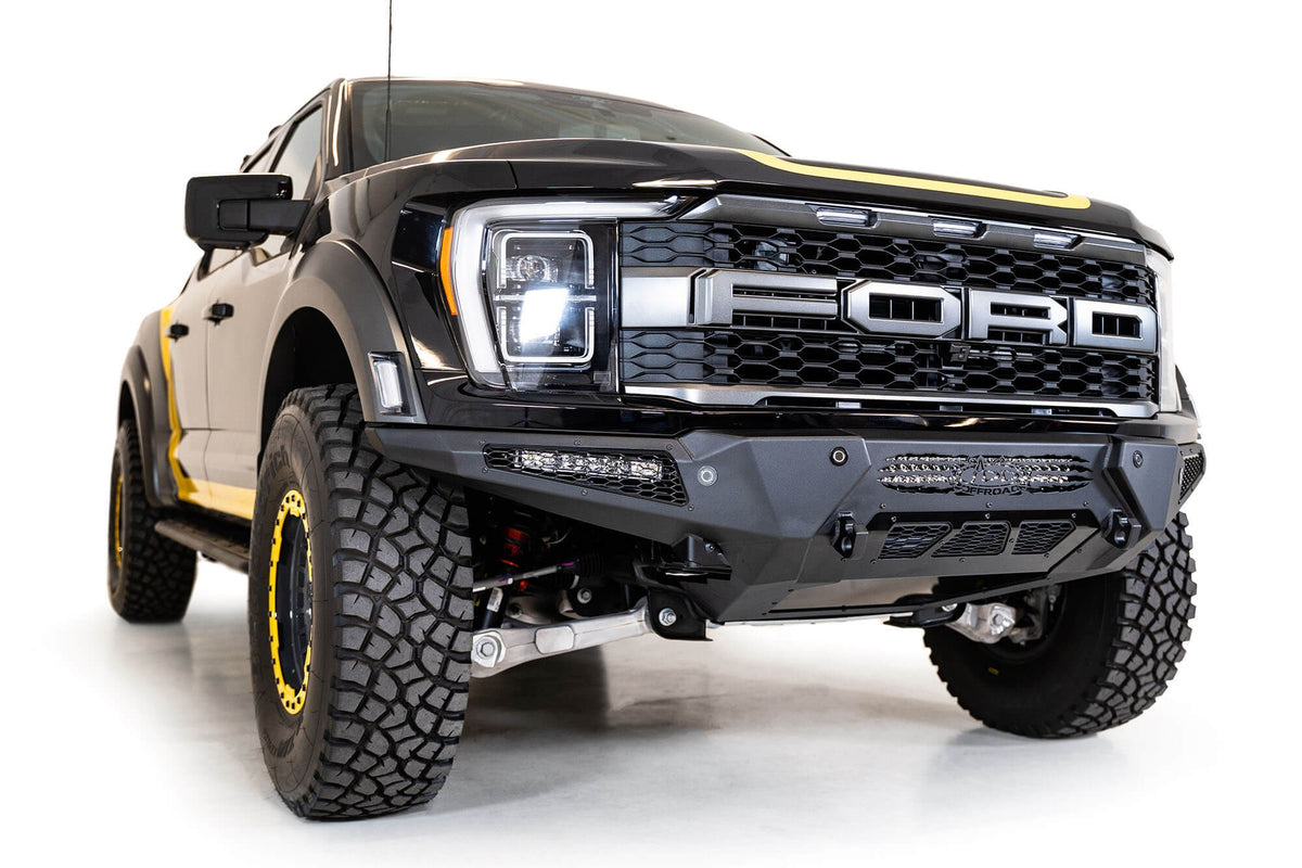 2021+ Ford Raptor HoneyBadger Front Bumper Addictive Desert Designs-3