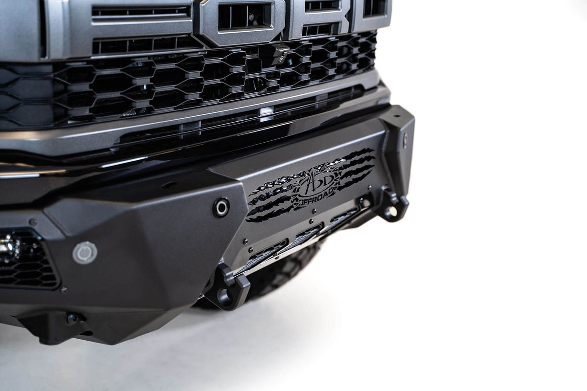 2021+ Ford Raptor HoneyBadger Front Bumper Addictive Desert Designs-7