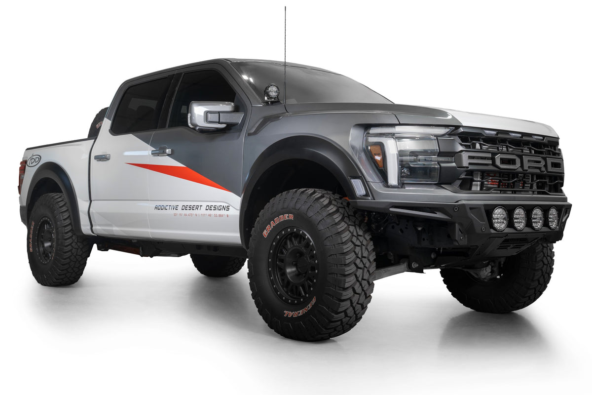 2021+ Ford F-150 Raptor ADD Edge Front Bumper Addictive Desert Designs-10