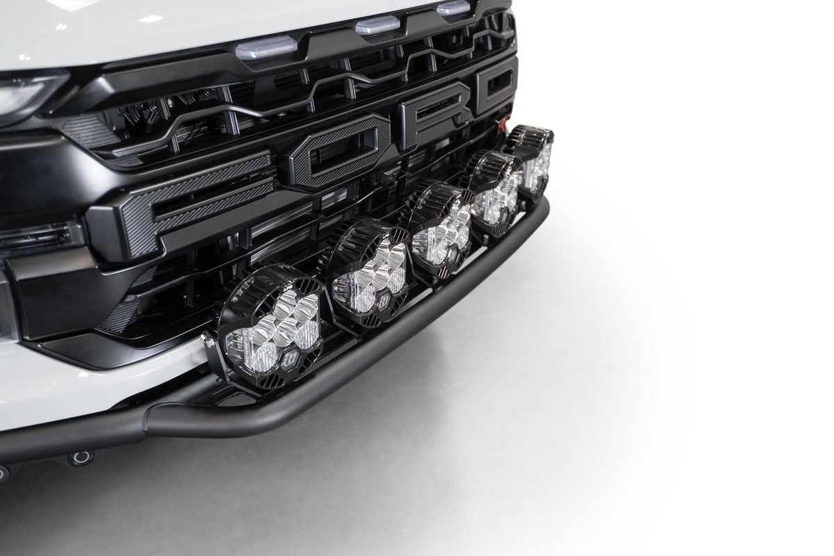 2021+ Ford F-150 Raptor Pro Plus Frame Cut Front Bumper 20-inch Light Bar Addictive Desert Designs-1
