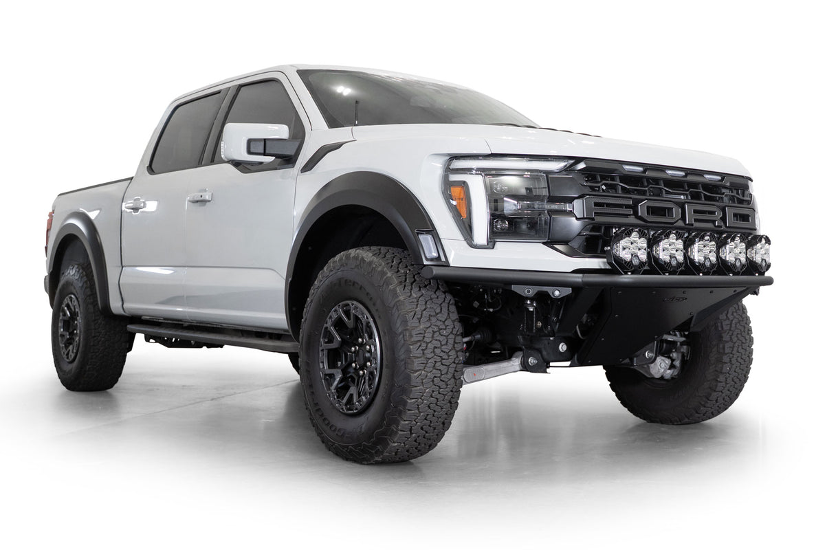 2021+ Ford F-150 Raptor Pro Plus Frame Cut Front Bumper 20-inch Light Bar Addictive Desert Designs-2