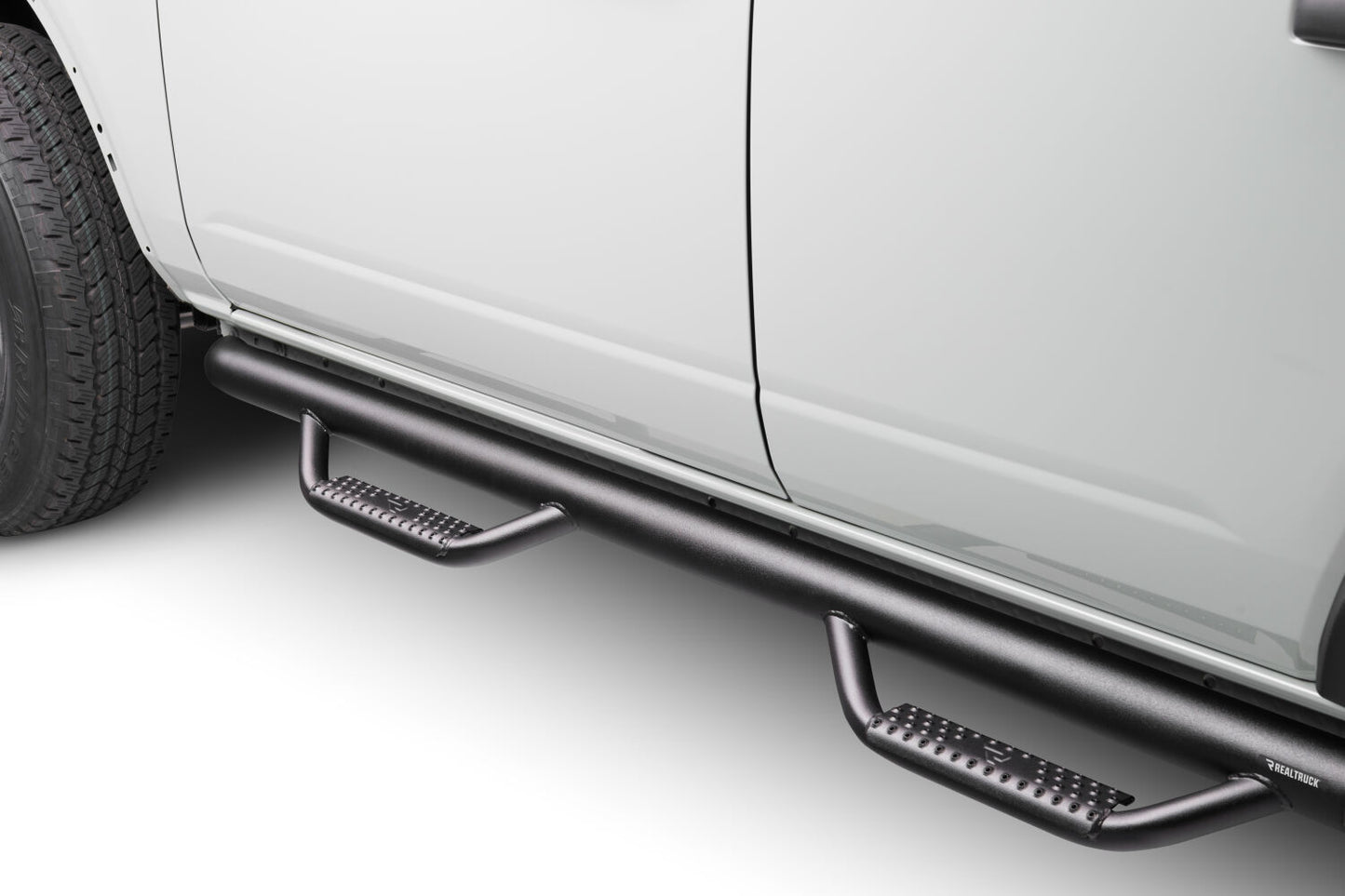 Nerf Step Bar Cab Length (2 Steps per Side) 21-25 Ford Bronco 4 Dr NFab-3