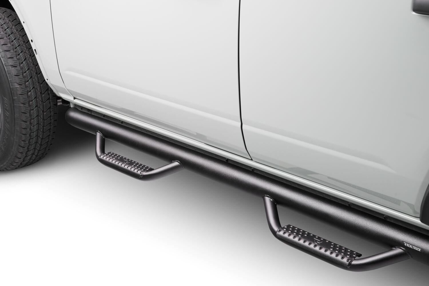 Nerf Step Bar Cab Length (2 Steps per Side) 21-25 Ford Bronco 4 Dr NFab-3
