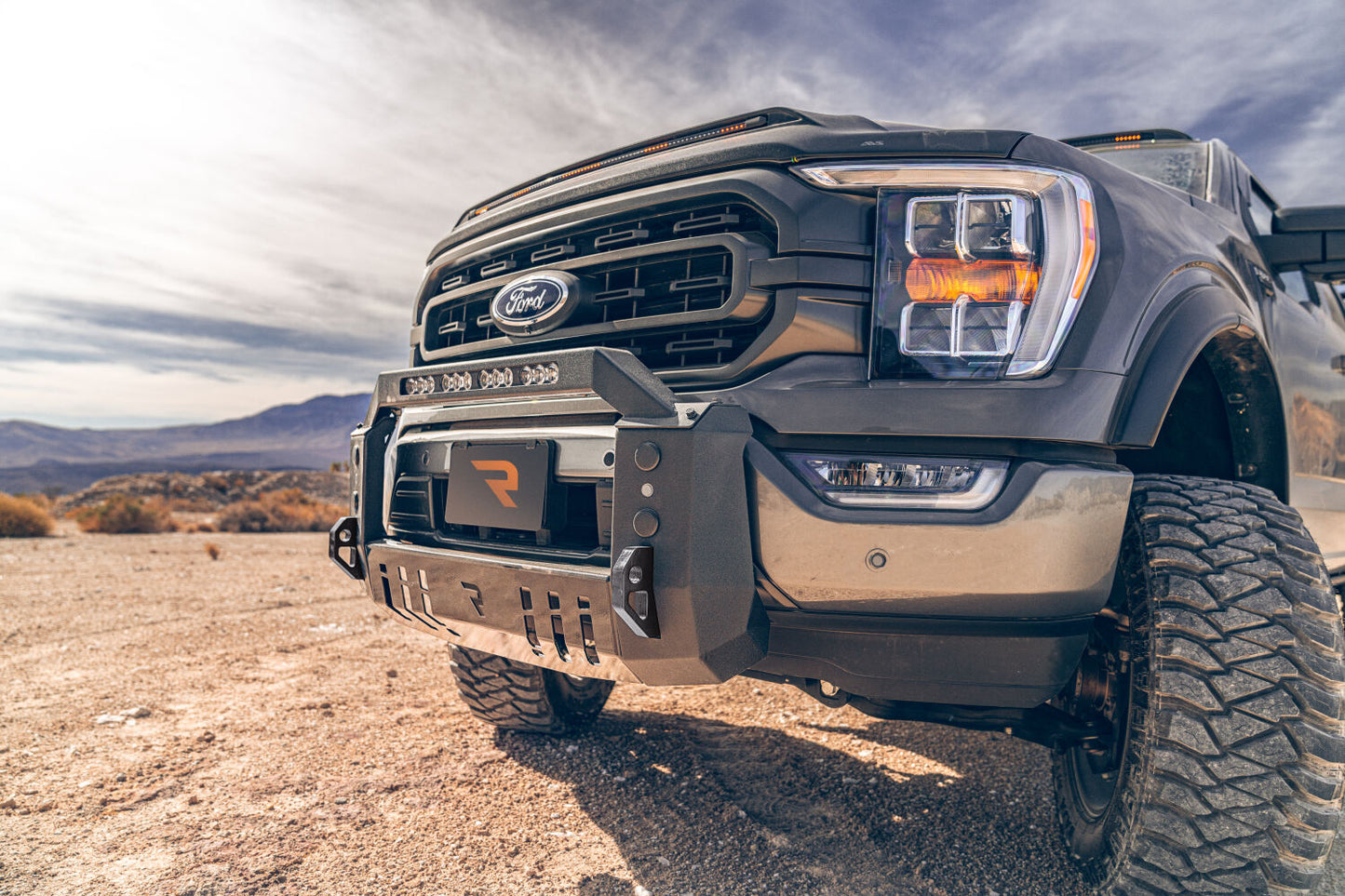 HVM Bull Bar 2021-2024 Ford F-150 NFab-2