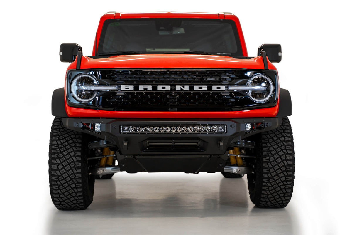 2021+ Ford Bronco Stealth Fighter Front Bumper Addictive Desert Designs-4