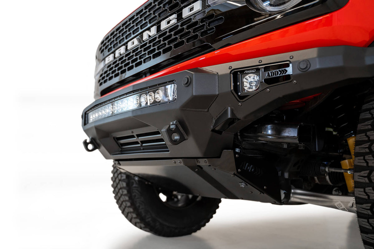 2021+ Ford Bronco Stealth Fighter Front Bumper Addictive Desert Designs-8
