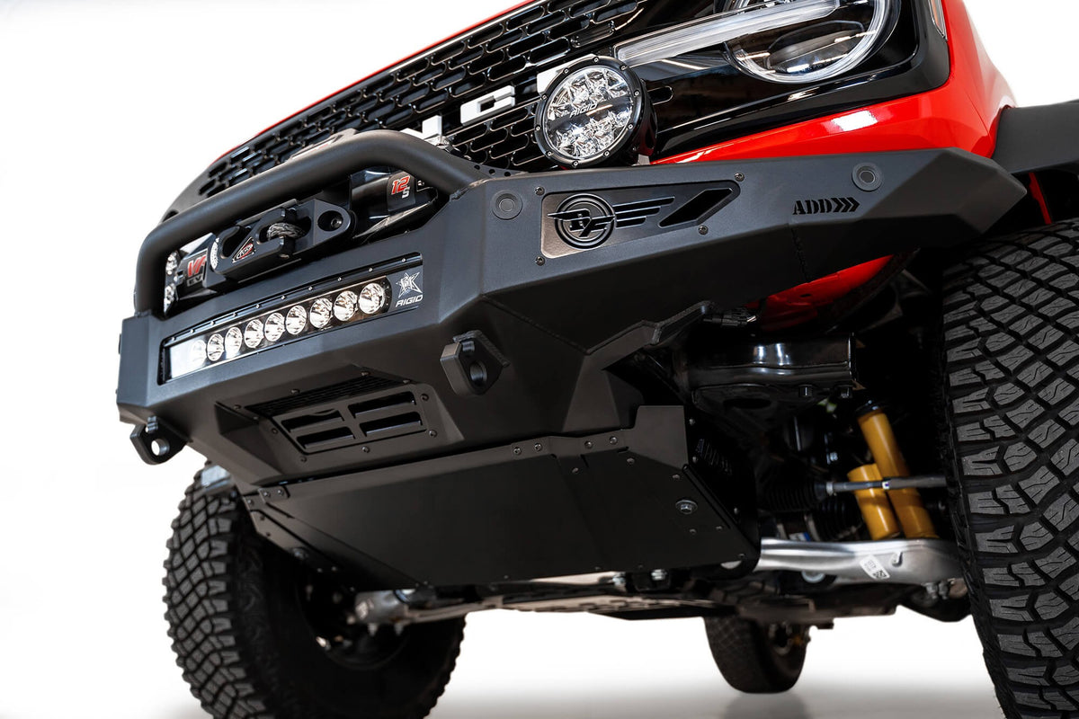 2021+ Ford Bronco Rock Fighter Front Bumper Addictive Desert Designs-1