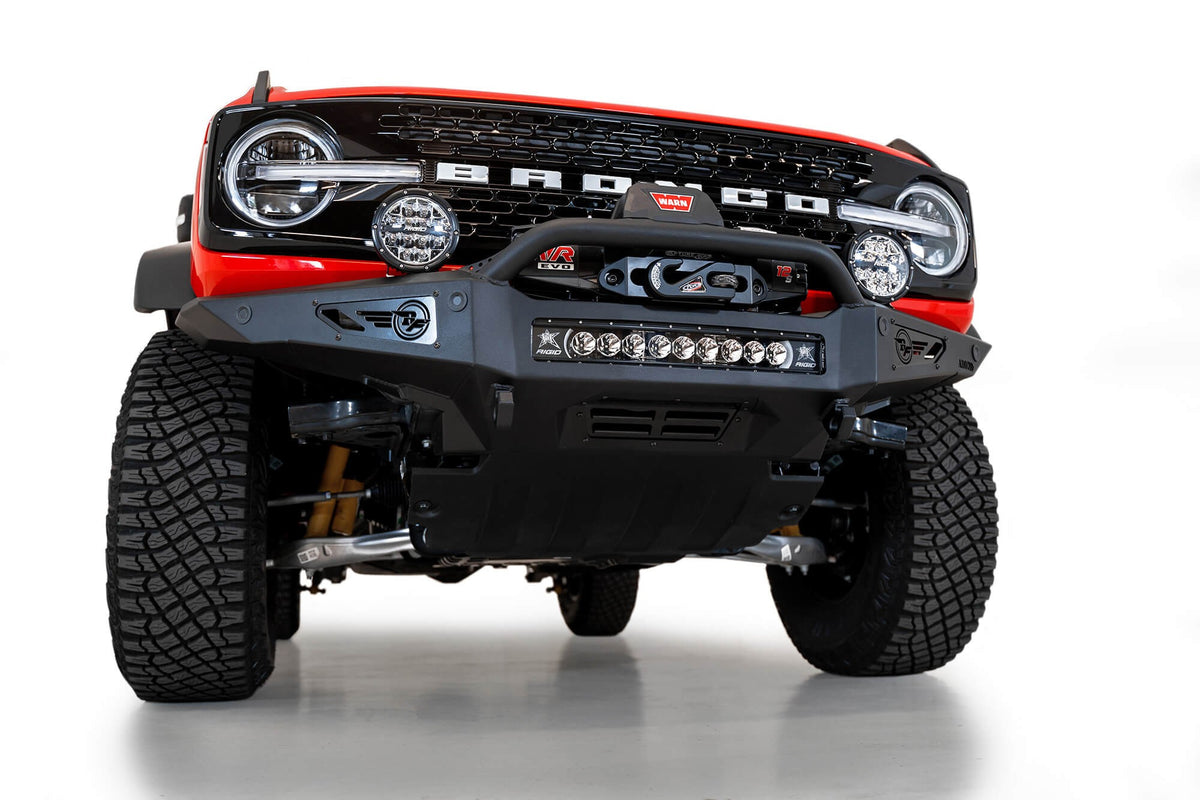 2021+ Ford Bronco Rock Fighter Front Bumper Addictive Desert Designs-14