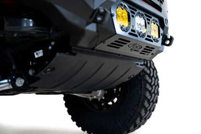 2021+ Ford Bronco Bomber Front Bumper Mounts for Three Baja LP4 Lights Addictive Desert Designs-9