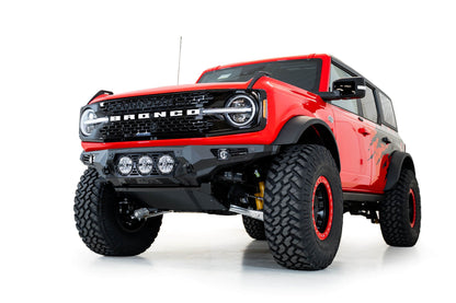 2021+ Ford Bronco Bomber Front Bumper Mounts for three Rigid 360 6 Inch lights Addictive Desert Designs-6