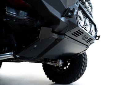 2021+ Ford Bronco Bomber Front Bumper Mounts for three Rigid 360 6 Inch lights Addictive Desert Designs-8