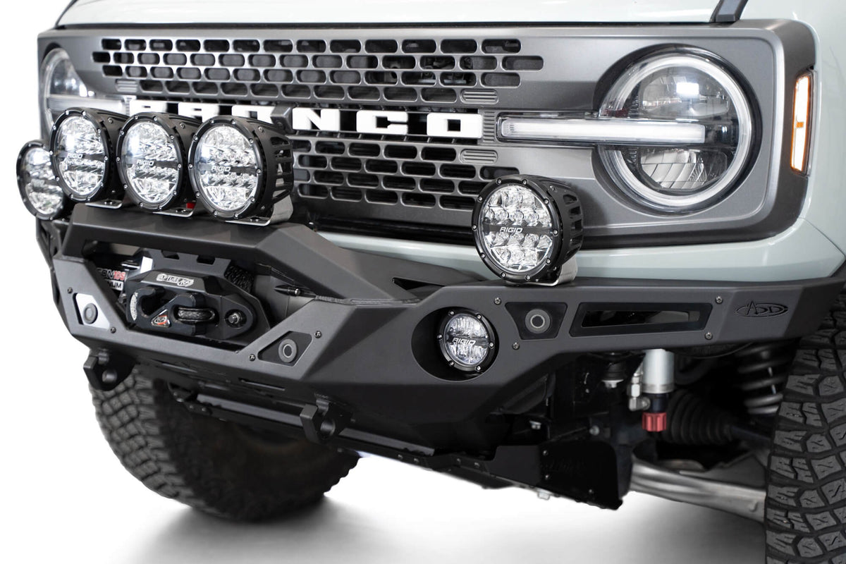 2021+ Ford Bronco Krawler Front Bumper Addictive Desert Designs-5