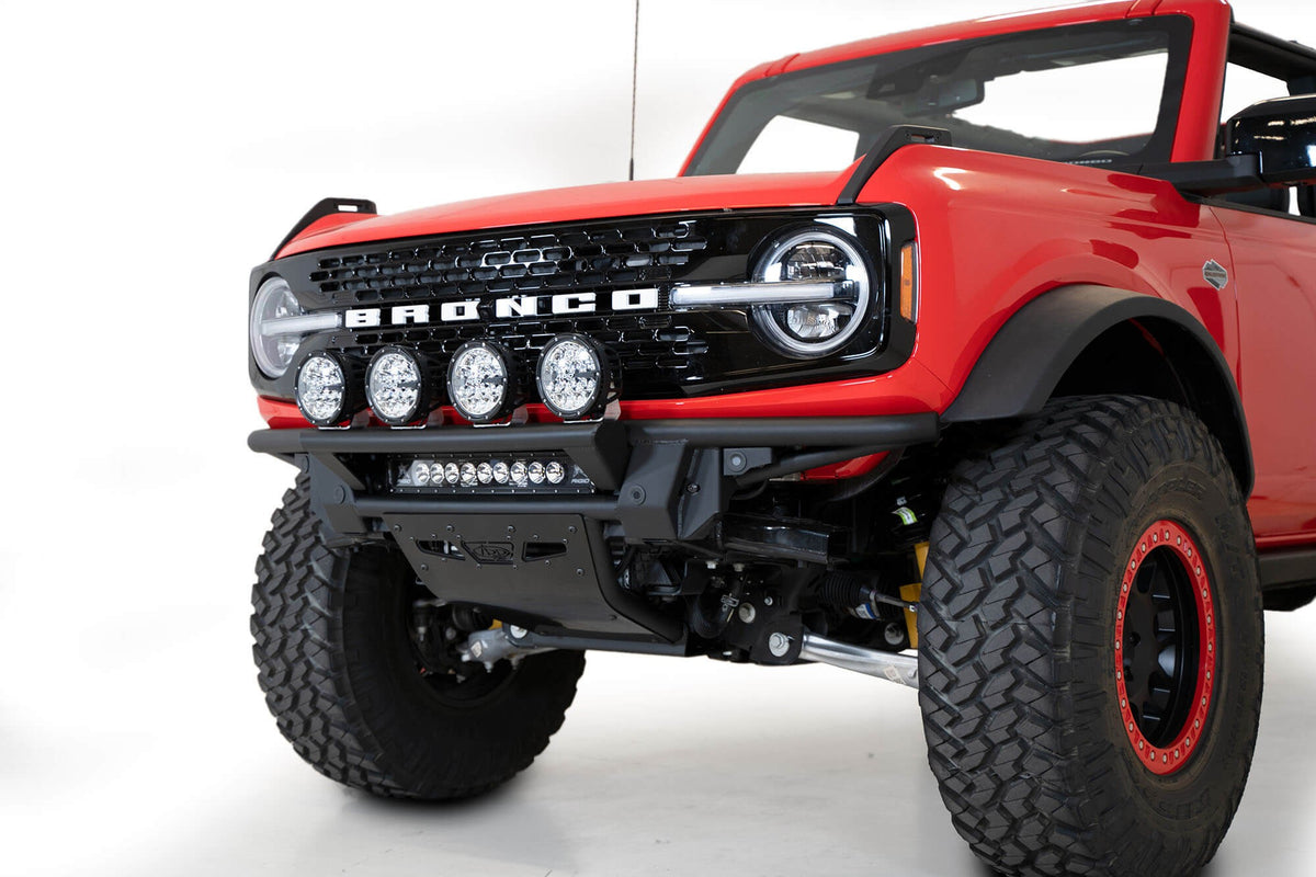 2021+ Ford Bronco PRO Bolt-On Front Bumper Addictive Desert Designs-4