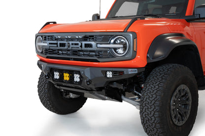 2022+ Ford Bronco Raptor Bomber Front Bumper Mounts for 3 Baja LP4 Lights Addictive Desert Designs-7
