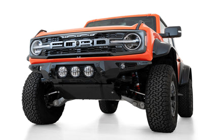 2022+ Ford Bronco Raptor Bomber Front Bumper Mounts for 3 rigid 360 6 Inch Lights Addictive Desert Designs-7