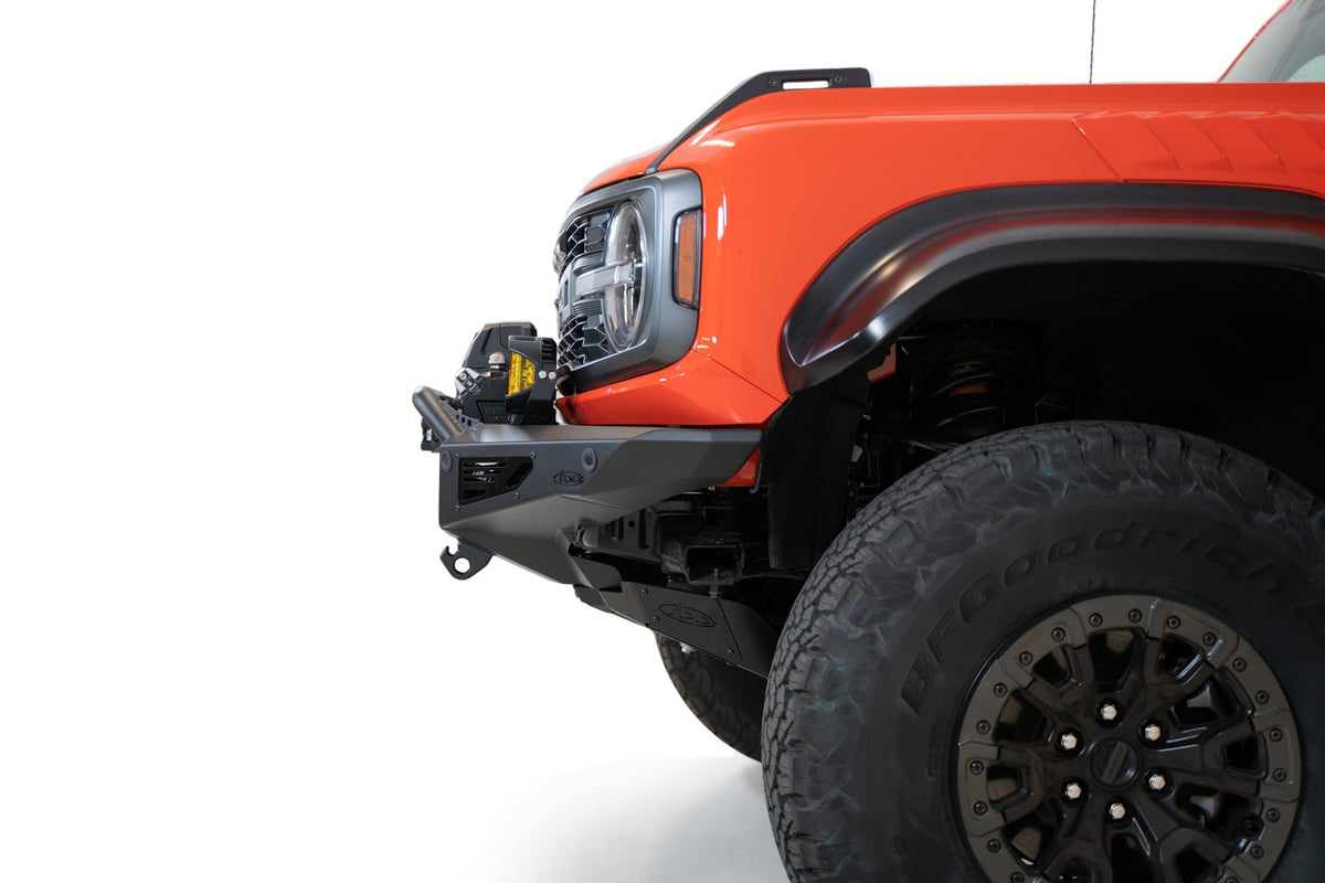 2022+ Ford Bronco Raptor Rock Fighter Front Bumper Addictive Desert Designs-1