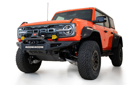 2022+ Ford Bronco Raptor Rock Fighter Front Bumper Addictive Desert Designs-4