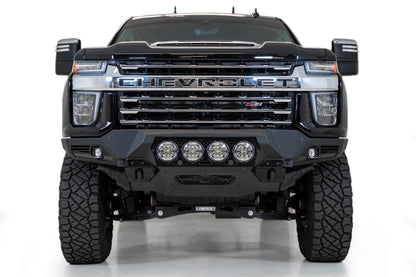 2020-2023 Chevrolet Silverado 2500/3500 Bomber Front Bumper Mounts for 4 rigid 360 6 Inch round lights Addictive Desert Designs-10