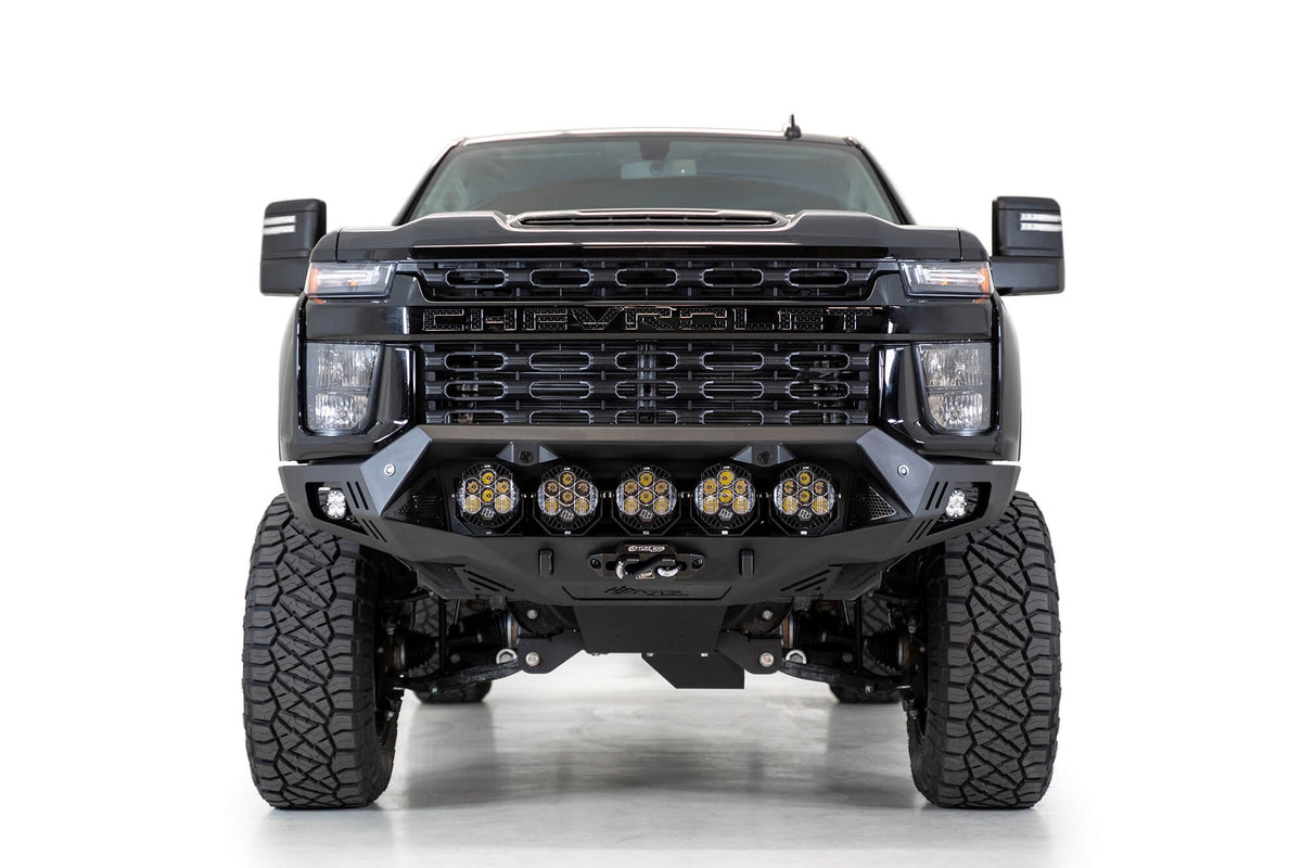 2020-2023 Chevrolet Silverado 2500 3500 Bomber HD Front Bumper Addictive Desert Designs-5