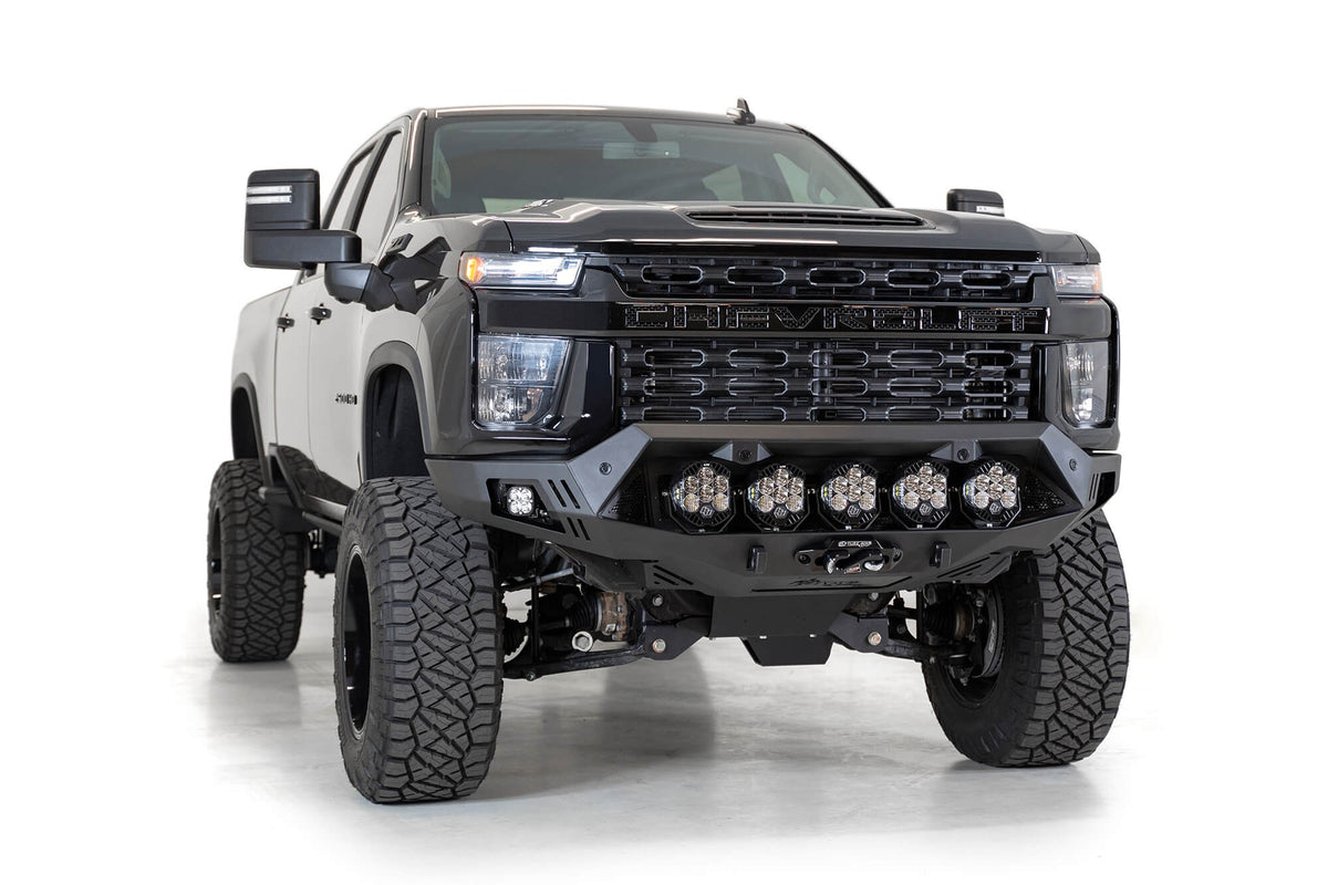 2020-2023 Chevrolet Silverado 2500 3500 Bomber HD Front Bumper Addictive Desert Designs-6