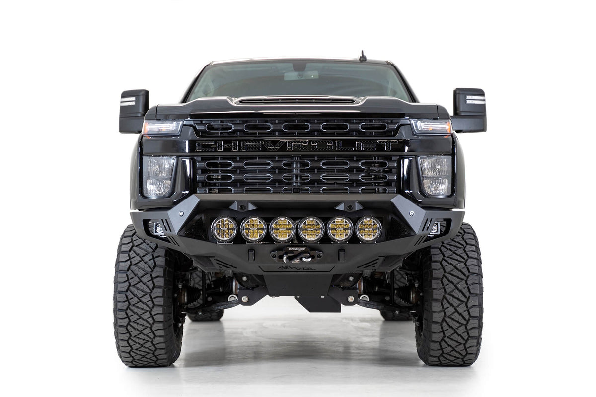 2020-2023 Chevrolet Silverado 2500 3500 Bomber HD Front Bumper Addictive Desert Designs-7
